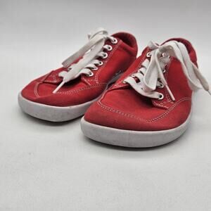 Splay Sneakers Womens Size 5 Youth Size 3 Red Freestyle Canvas Shoes